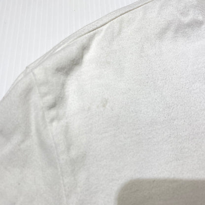 【現状渡し品】【メンズ】 supreme シュプリーム 20SS META LOGO L/S TOP メタ ロゴ ロングスリーブ トップ 長袖トップス 149-260917-ss-05-teih サイズ：L/シミ有 カラー：ホワイト 万代Net店