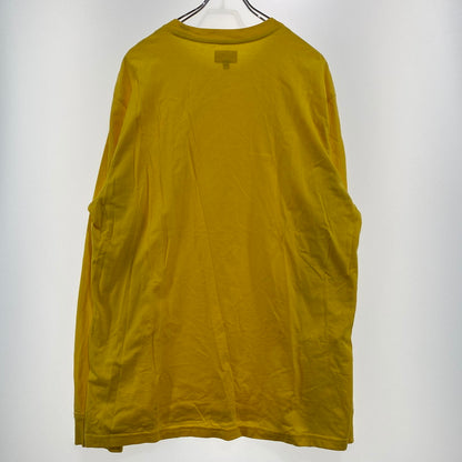 【中古品】【メンズ】 supreme シュプリーム SMALL BOX L/S TEE スモール ボックス ロングスリーブTシャツ 長袖トップス 149-260917-ss-06-teih サイズ：L カラー：イエロー 万代Net店