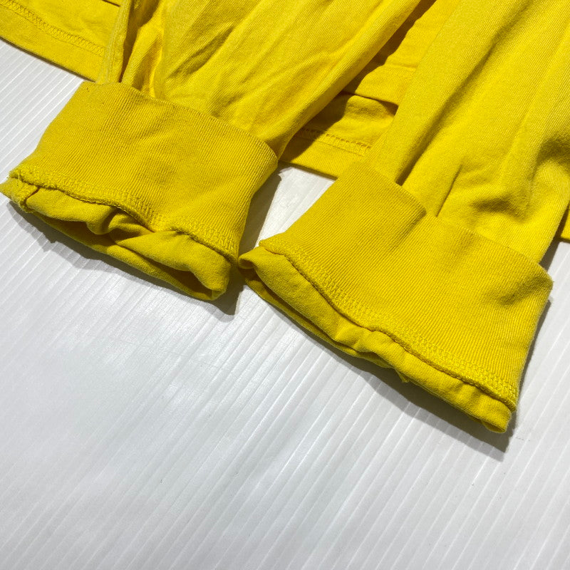 【中古品】【メンズ】 supreme シュプリーム SMALL BOX L/S TEE スモール ボックス ロングスリーブTシャツ 長袖トップス 149-260917-ss-06-teih サイズ：L カラー：イエロー 万代Net店