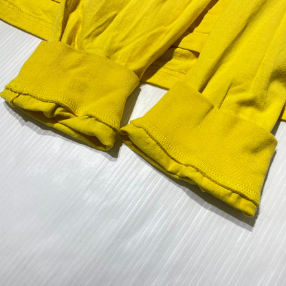 【中古品】【メンズ】 supreme シュプリーム SMALL BOX L/S TEE スモール ボックス ロングスリーブTシャツ 長袖トップス 149-260917-ss-06-teih サイズ：L カラー：イエロー 万代Net店