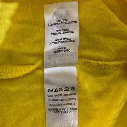 【中古品】【メンズ】 supreme シュプリーム SMALL BOX L/S TEE スモール ボックス ロングスリーブTシャツ 長袖トップス 149-260917-ss-06-teih サイズ：L カラー：イエロー 万代Net店