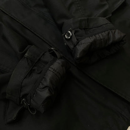【中古品】【メンズ】 supreme シュプリーム×ALPHA アルファ 別注コラボ 09FW FISHTAIL PARKA フィッシュテールパーカー アウター ジップアップフーディー 142-260917-ss-13-teih サイズ：M カラー：ブラック 万代Net店