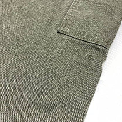 【中古品】【メンズ】 CARHARTT カーハート WASHED DUCK WORK DUNGAREE PANTS B11 M0S ウォッシュ ダック ワーク ダンガリーパンツ ボトムス ペインターパンツ 156-260912-ko-15-teih サイズ：32 カラー：モスグリーン 万代Net店