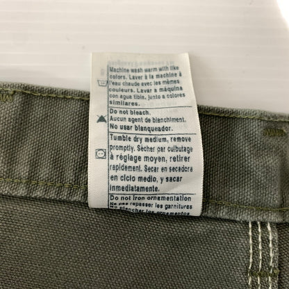 【中古品】【メンズ】 CARHARTT カーハート WASHED DUCK WORK DUNGAREE PANTS B11 M0S ウォッシュ ダック ワーク ダンガリーパンツ ボトムス ペインターパンツ 156-260912-ko-15-teih サイズ：32 カラー：モスグリーン 万代Net店