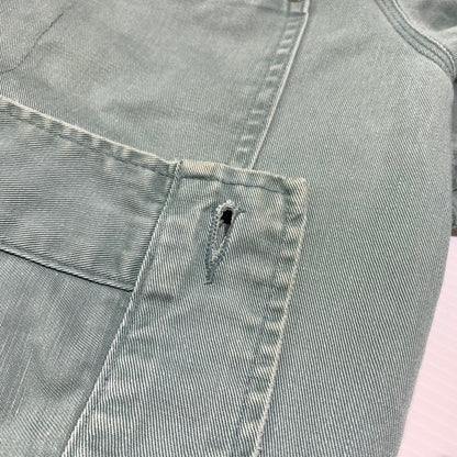 【現状渡し品】【メンズ】 Polo Country ポロ・カントリー 80's~ WORK JACKET VINTAGE 80年代 ワークジャケット ライトアウター ヴィンテージ 145-260912-ko-05-teih サイズ：M カラー：グリーン系 万代Net店