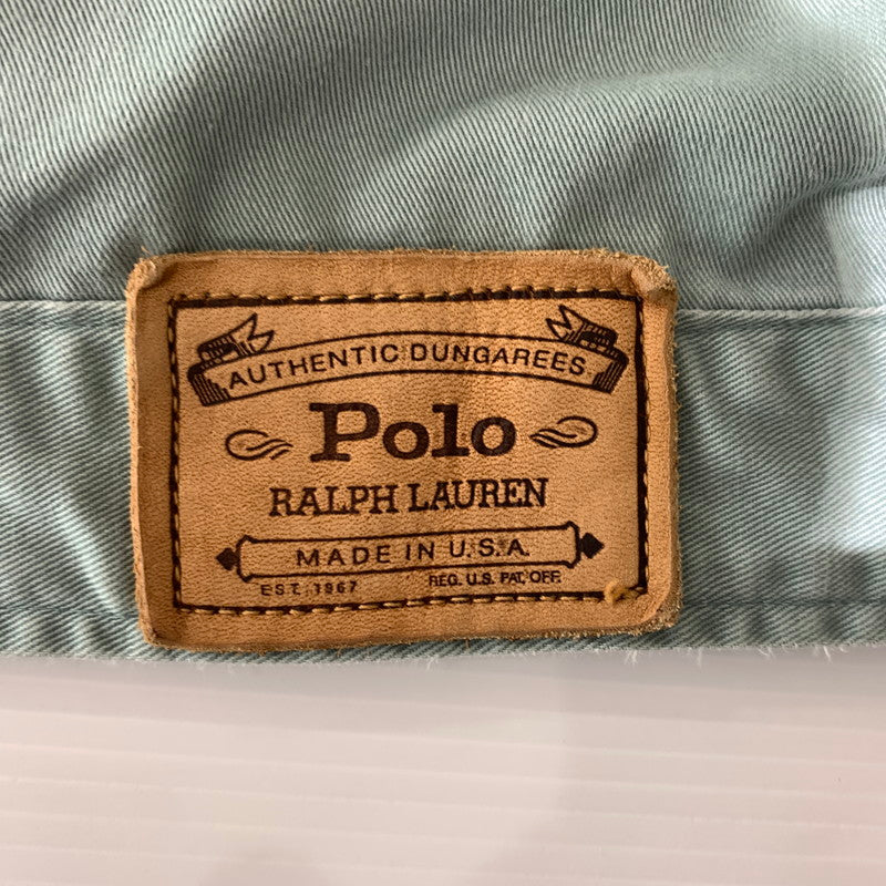 【現状渡し品】【メンズ】 Polo Country ポロ・カントリー 80's~ WORK JACKET VINTAGE 80年代 ワークジャケット ライトアウター ヴィンテージ 145-260912-ko-05-teih サイズ：M カラー：グリーン系 万代Net店