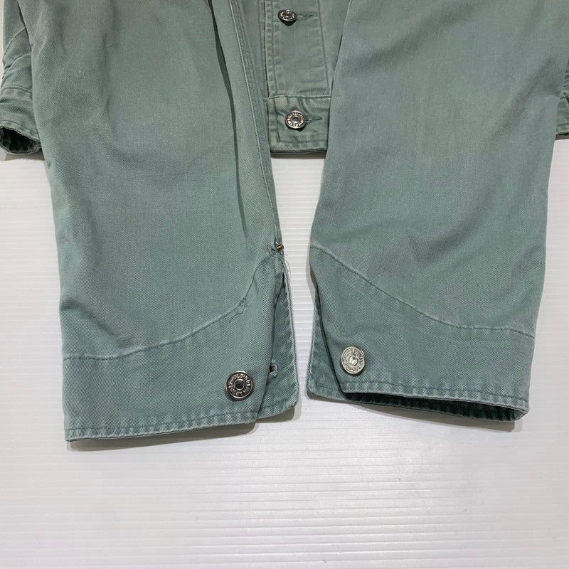 【現状渡し品】【メンズ】 Polo Country ポロ・カントリー 80's~ WORK JACKET VINTAGE 80年代 ワークジャケット ライトアウター ヴィンテージ 145-260912-ko-05-teih サイズ：M カラー：グリーン系 万代Net店