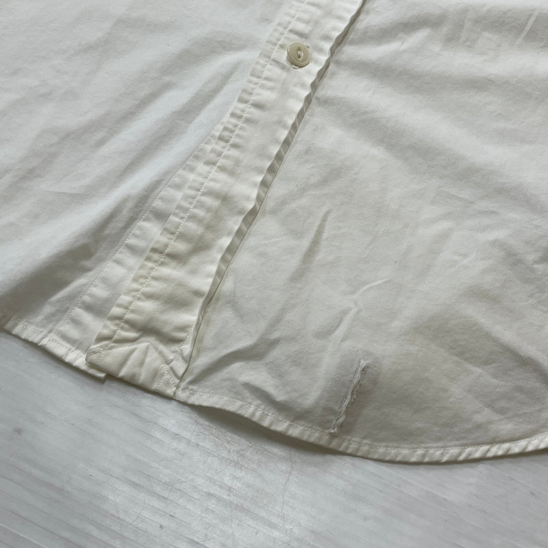 【現状渡し品】【メンズ】 POLO COUNTRY ポロ カントリー 90's L/S SHIRT 90年代 ロングスリーブ シャツ 長袖 トップス 145-260911-sa-35-teih サイズ：M カラー：ホワイト 万代Net店
