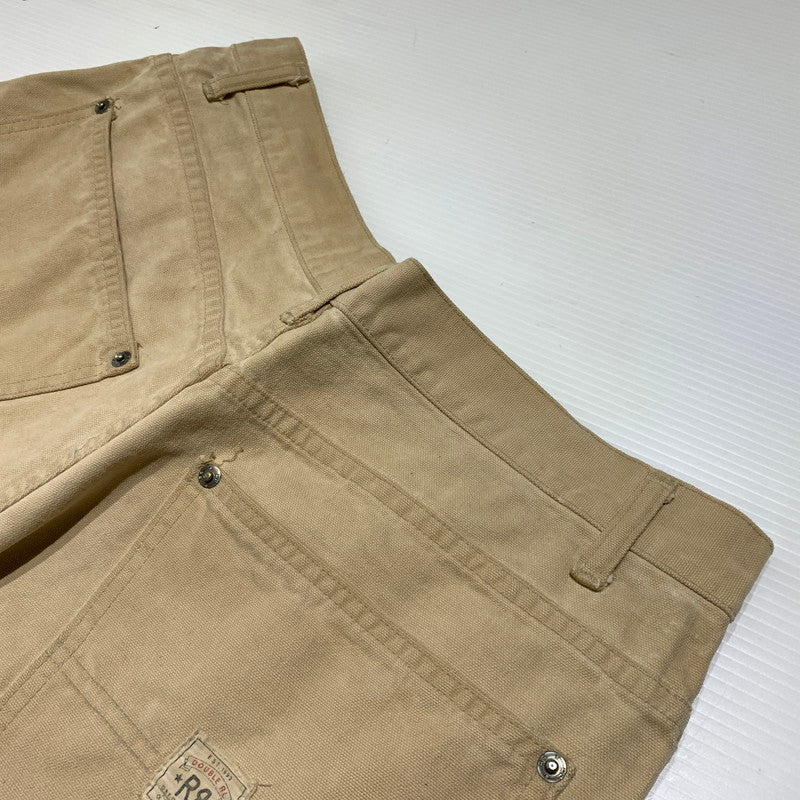 【中古品】【メンズ】 RRL ダブルアールエル 90's PAINTER PANTS 55766-1-3747 90年代 ペインターパンツ ボトムス ワークパンツ 156-260912-ko-12-teih サイズ：31 カラー：ベージュ 万代Net店