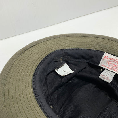 【中古品】【メンズ】 FILSON フィルソン SHELTER CLOTH PACKER HAT FSA2027 シェルター クロス パッカー ハット 帽子 オイル加工 185-260913-ko-20-teih サイズ：L カラー：カーキ 万代Net店