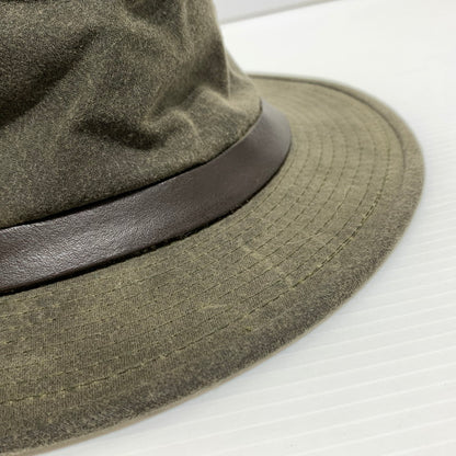 【中古品】【メンズ】 FILSON フィルソン SHELTER CLOTH PACKER HAT FSA2027 シェルター クロス パッカー ハット 帽子 オイル加工 185-260913-ko-20-teih サイズ：L カラー：カーキ 万代Net店