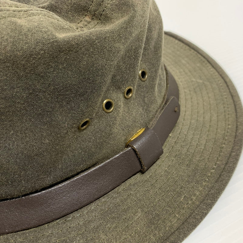 【中古品】【メンズ】 FILSON フィルソン SHELTER CLOTH PACKER HAT FSA2027 シェルター クロス パッカー ハット 帽子 オイル加工 185-260913-ko-20-teih サイズ：L カラー：カーキ 万代Net店