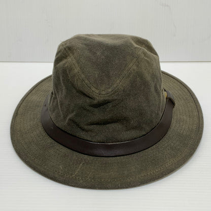 【中古品】【メンズ】 FILSON フィルソン SHELTER CLOTH PACKER HAT FSA2027 シェルター クロス パッカー ハット 帽子 オイル加工 185-260913-ko-20-teih サイズ：L カラー：カーキ 万代Net店
