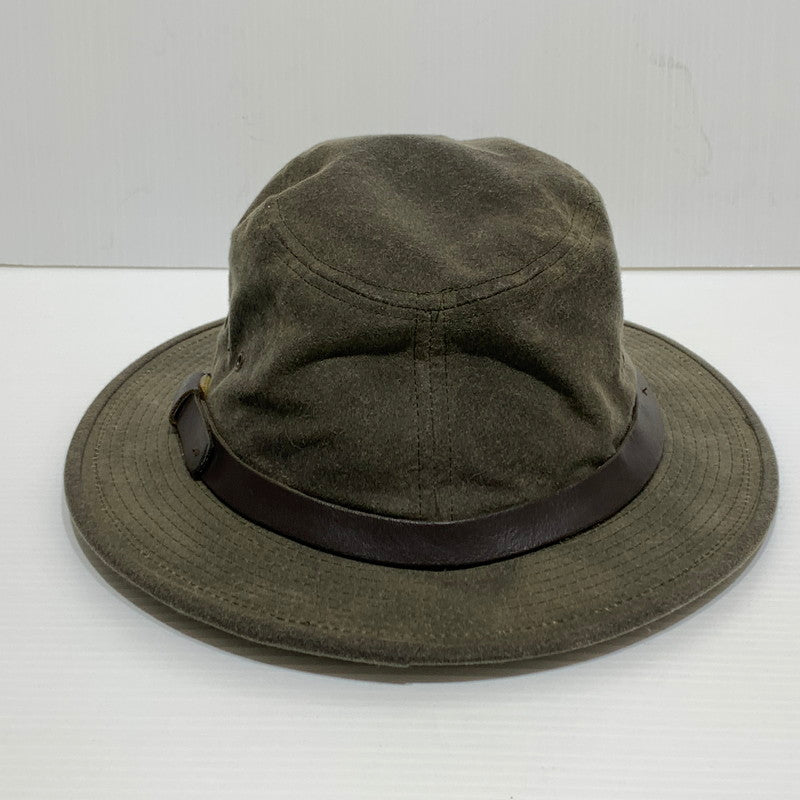 【中古品】【メンズ】 FILSON フィルソン SHELTER CLOTH PACKER HAT FSA2027 シェルター クロス パッカー ハット 帽子 オイル加工 185-260913-ko-20-teih サイズ：L カラー：カーキ 万代Net店