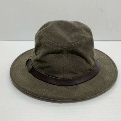 【中古品】【メンズ】 FILSON フィルソン SHELTER CLOTH PACKER HAT FSA2027 シェルター クロス パッカー ハット 帽子 オイル加工 185-260913-ko-20-teih サイズ：L カラー：カーキ 万代Net店