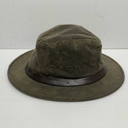 【中古品】【メンズ】 FILSON フィルソン SHELTER CLOTH PACKER HAT FSA2027 シェルター クロス パッカー ハット 帽子 オイル加工 185-260913-ko-20-teih サイズ：L カラー：カーキ 万代Net店