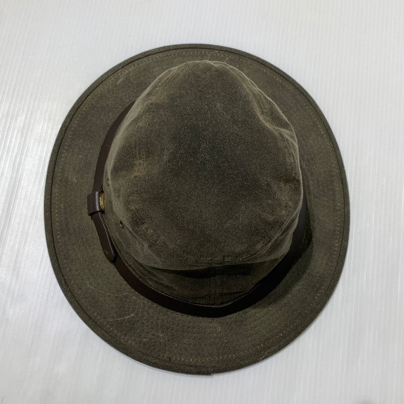 【中古品】【メンズ】 FILSON フィルソン SHELTER CLOTH PACKER HAT FSA2027 シェルター クロス パッカー ハット 帽子 オイル加工 185-260913-ko-20-teih サイズ：L カラー：カーキ 万代Net店