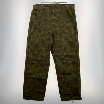 【中古品】【メンズ】 Carhartt WIP カーハート ワークインプログレス DUCK SINGLE KNEE PANTS I033896 ダック シングル ニー パンツ ボトムス ワークパンツ 156-260912-ko-13-teih サイズ：L カラー：カモ柄 万代Net店