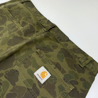 【中古品】【メンズ】 Carhartt WIP カーハート ワークインプログレス DUCK SINGLE KNEE PANTS I033896 ダック シングル ニー パンツ ボトムス ワークパンツ 156-260912-ko-13-teih サイズ：L カラー：カモ柄 万代Net店