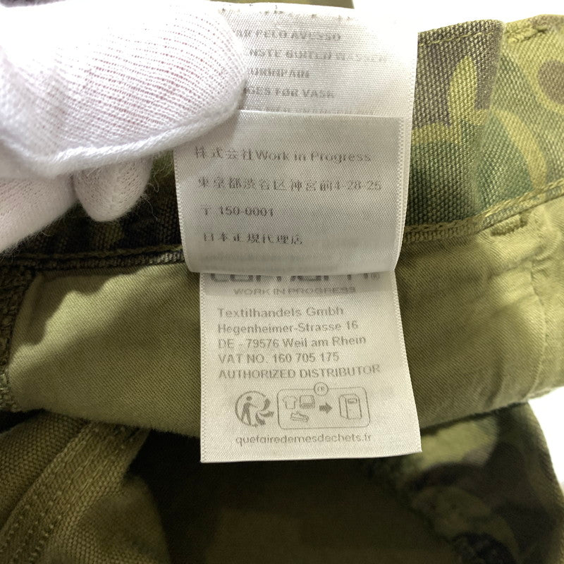 【中古品】【メンズ】 Carhartt WIP カーハート ワークインプログレス DUCK SINGLE KNEE PANTS I033896 ダック シングル ニー パンツ ボトムス ワークパンツ 156-260912-ko-13-teih サイズ：L カラー：カモ柄 万代Net店