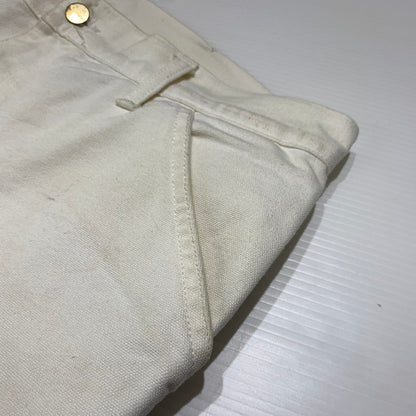 【現状渡し品】【メンズ】 Carhartt WIP カーハート ワークインプログレス DOUBLE KNEE PANTS I031501 ダブルニー パンツ ボトムス ワークパンツ 156-260912-ko-14-teih サイズ：34 カラー：ホワイト 万代Net店