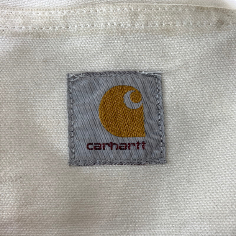 【現状渡し品】【メンズ】 Carhartt WIP カーハート ワークインプログレス DOUBLE KNEE PANTS I031501 ダブルニー パンツ ボトムス ワークパンツ 156-260912-ko-14-teih サイズ：34 カラー：ホワイト 万代Net店