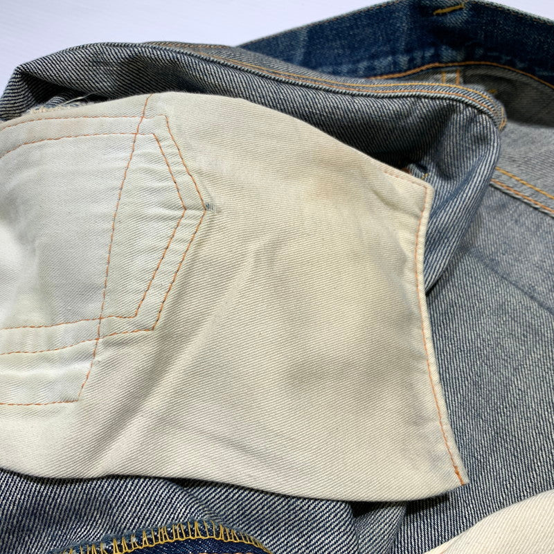 【現状渡し品】【メンズ】 EVISU エヴィス DENIM PANTS デニムパンツ ボトムス ジーンズ グリーンカモメ 156-260912-ko-16-teih サイズ：36 カラー：インディゴ 万代Net店