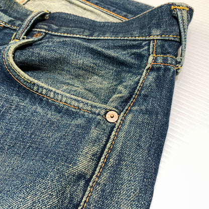 【現状渡し品】【メンズ】 EVISU エヴィス DENIM PANTS デニムパンツ ボトムス ジーンズ グリーンカモメ 156-260912-ko-16-teih サイズ：36 カラー：インディゴ 万代Net店