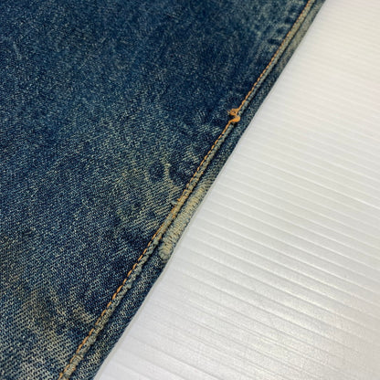 【現状渡し品】【メンズ】 EVISU エヴィス DENIM PANTS デニムパンツ ボトムス ジーンズ グリーンカモメ 156-260912-ko-16-teih サイズ：36 カラー：インディゴ 万代Net店