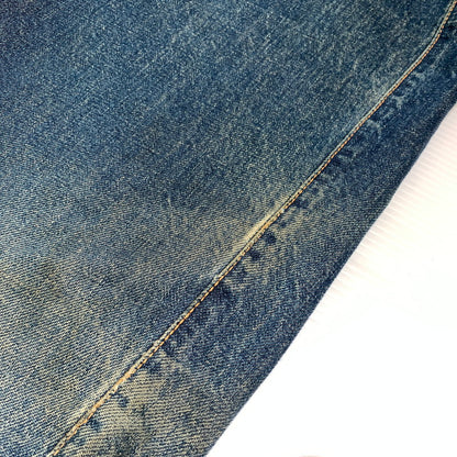【現状渡し品】【メンズ】 EVISU エヴィス DENIM PANTS デニムパンツ ボトムス ジーンズ グリーンカモメ 156-260912-ko-16-teih サイズ：36 カラー：インディゴ 万代Net店
