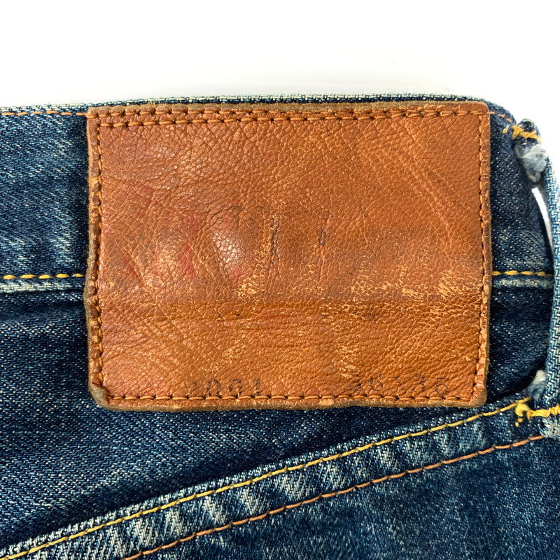 【現状渡し品】【メンズ】 EVISU エヴィス DENIM PANTS デニムパンツ ボトムス ジーンズ グリーンカモメ 156-260912-ko-16-teih サイズ：36 カラー：インディゴ 万代Net店