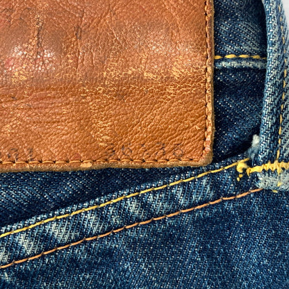 【現状渡し品】【メンズ】 EVISU エヴィス DENIM PANTS デニムパンツ ボトムス ジーンズ グリーンカモメ 156-260912-ko-16-teih サイズ：36 カラー：インディゴ 万代Net店