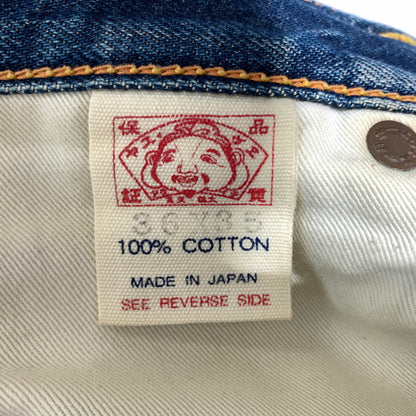 【現状渡し品】【メンズ】 EVISU エヴィス DENIM PANTS デニムパンツ ボトムス ジーンズ グリーンカモメ 156-260912-ko-16-teih サイズ：36 カラー：インディゴ 万代Net店