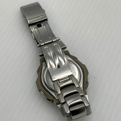【中古品】【メンズ】 G-SHOCK ジーショック ANALOG DIGITAL QUARTZ WATCH G-1800D-2AJF アナログ デジタル クォーツ腕時計 196-261008-ss-02-teih カラー：シルバー 万代Net店