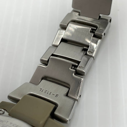 【中古品】【メンズ】 G-SHOCK ジーショック ANALOG DIGITAL QUARTZ WATCH G-1800D-2AJF アナログ デジタル クォーツ腕時計 196-261008-ss-02-teih カラー：シルバー 万代Net店