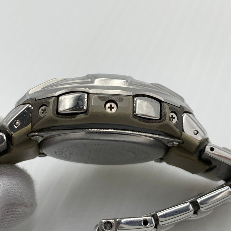 【中古品】【メンズ】 G-SHOCK ジーショック ANALOG DIGITAL QUARTZ WATCH G-1800D-2AJF アナログ デジタル クォーツ腕時計 196-261008-ss-02-teih カラー：シルバー 万代Net店