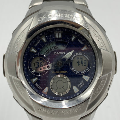 【中古品】【メンズ】 G-SHOCK ジーショック ANALOG DIGITAL QUARTZ WATCH G-1800D-2AJF アナログ デジタル クォーツ腕時計 196-261008-ss-02-teih カラー：シルバー 万代Net店