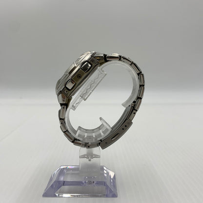 【中古品】【メンズ】 G-SHOCK ジーショック ANALOG DIGITAL QUARTZ WATCH G-1800D-2AJF アナログ デジタル クォーツ腕時計 196-261008-ss-02-teih カラー：シルバー 万代Net店