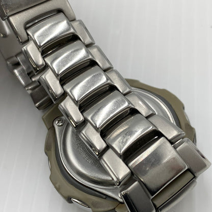 【中古品】【メンズ】 G-SHOCK ジーショック ANALOG DIGITAL QUARTZ WATCH G-1800D-2AJF アナログ デジタル クォーツ腕時計 196-261008-ss-02-teih カラー：シルバー 万代Net店