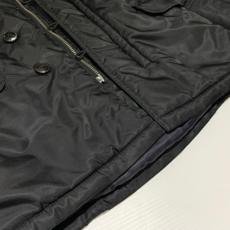 【中古品】【メンズ】 JUNHASHIMOTO ジュンハシモト × nano universe ナノ ユニバース 別注 コラボ N-3B FLIGHT JACKET NUC43BZ0693TN フライトジャケット アウター 140-260912-ko-09-teih サイズ：S カラー：ブラック 万代Net店