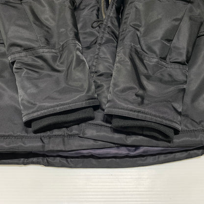 【中古品】【メンズ】 JUNHASHIMOTO ジュンハシモト × nano universe ナノ ユニバース 別注 コラボ N-3B FLIGHT JACKET NUC43BZ0693TN フライトジャケット アウター 140-260912-ko-09-teih サイズ：S カラー：ブラック 万代Net店