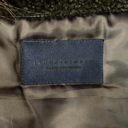 【中古品】【メンズ】 JUNHASHIMOTO ジュンハシモト × nano universe ナノ ユニバース 別注 コラボ N-3B FLIGHT JACKET NUC43BZ0693TN フライトジャケット アウター 140-260912-ko-09-teih サイズ：S カラー：ブラック 万代Net店