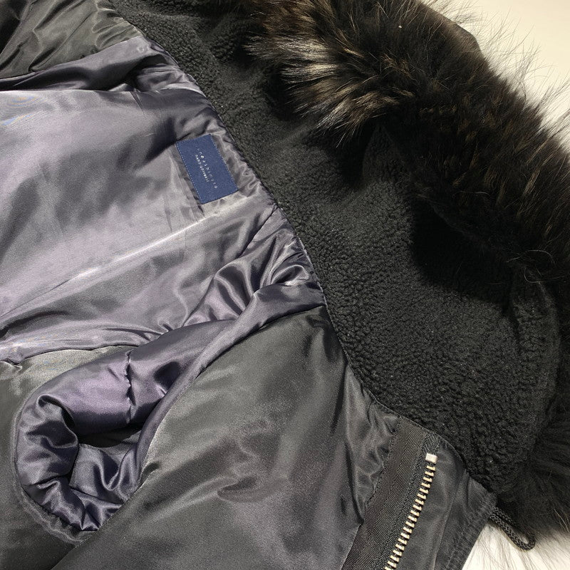 【中古品】【メンズ】 JUNHASHIMOTO ジュンハシモト × nano universe ナノ ユニバース 別注 コラボ N-3B FLIGHT JACKET NUC43BZ0693TN フライトジャケット アウター 140-260912-ko-09-teih サイズ：S カラー：ブラック 万代Net店