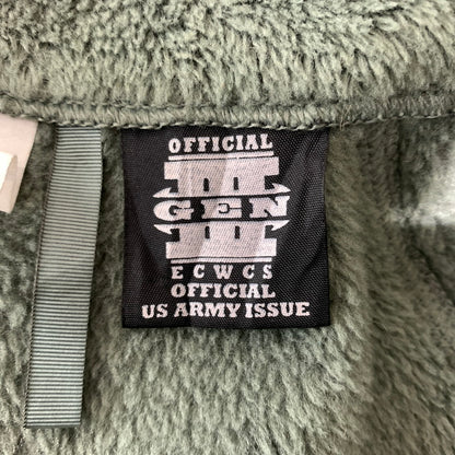 【中古品】【メンズ】 U.S.ARMY ユーエスアーミー ECWCS GEN3 POLARTEC THERMAL 8415-01-538-6747 ジェン3 ポーラテック サーマル ジャケット ライトアウター フリース 145-260912-ko-06-teih サイズ：L カラー：グリーン 万代Net店