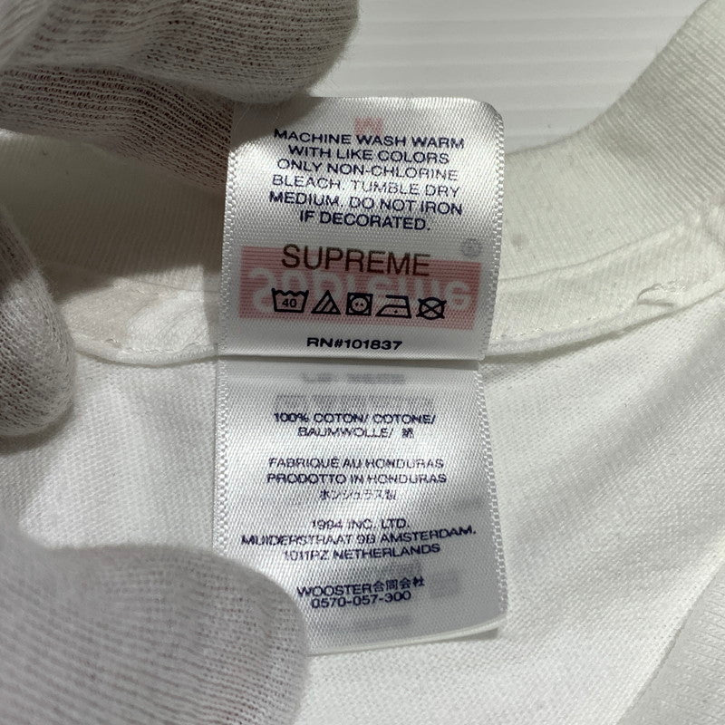 【中古品】【メンズ】 Supreme シュプリーム YOU STILL SUCK L/S TEE ユー スティル サック ロングスリーブ Tシャツ 長袖 トップス 149-260913-ko-06-teih サイズ：M カラー：ホワイト 万代Net店