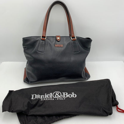 【中古品】【メンズ】 DANIEL＆BOB ダニエル ボブ × TOMORROW LAND トゥモローランド 別注コラボ BAIN ALCE LEATHER TOTE バイン アルチェ レザー トート カバン 188-260914-sa-01-teih カラー：ブラック 万代Net店