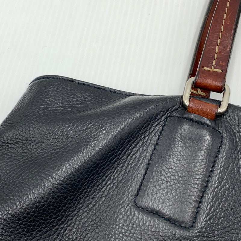 【中古品】【メンズ】 DANIEL＆BOB ダニエル ボブ × TOMORROW LAND トゥモローランド 別注コラボ BAIN ALCE LEATHER TOTE バイン アルチェ レザー トート カバン 188-260914-sa-01-teih カラー：ブラック 万代Net店