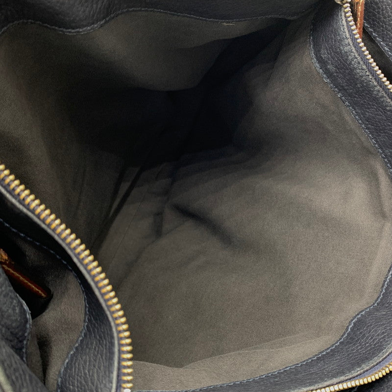 【中古品】【メンズ】 DANIEL＆BOB ダニエル ボブ × TOMORROW LAND トゥモローランド 別注コラボ BAIN ALCE LEATHER TOTE バイン アルチェ レザー トート カバン 188-260914-sa-01-teih カラー：ブラック 万代Net店
