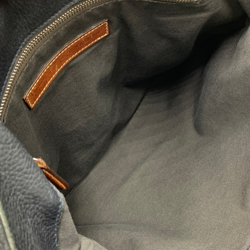 【中古品】【メンズ】 DANIEL＆BOB ダニエル ボブ × TOMORROW LAND トゥモローランド 別注コラボ BAIN ALCE LEATHER TOTE バイン アルチェ レザー トート カバン 188-260914-sa-01-teih カラー：ブラック 万代Net店