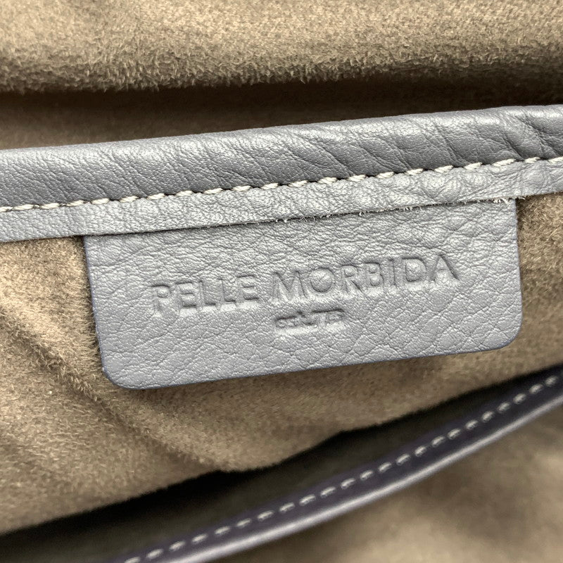 【中古品】【メンズ】 PELLE MORBIDA ペッレモルビダ MAIDEN VOYAGE メイデン ボヤージュ カバン 188-260914-sa-02-teih カラー：グレー 万代Net店